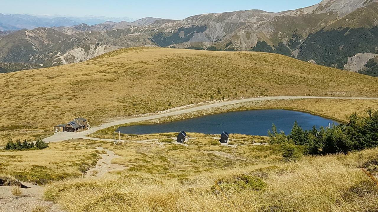 Hotel Lake Stella Mountain Huts Mt Lyford Exteriér fotografie